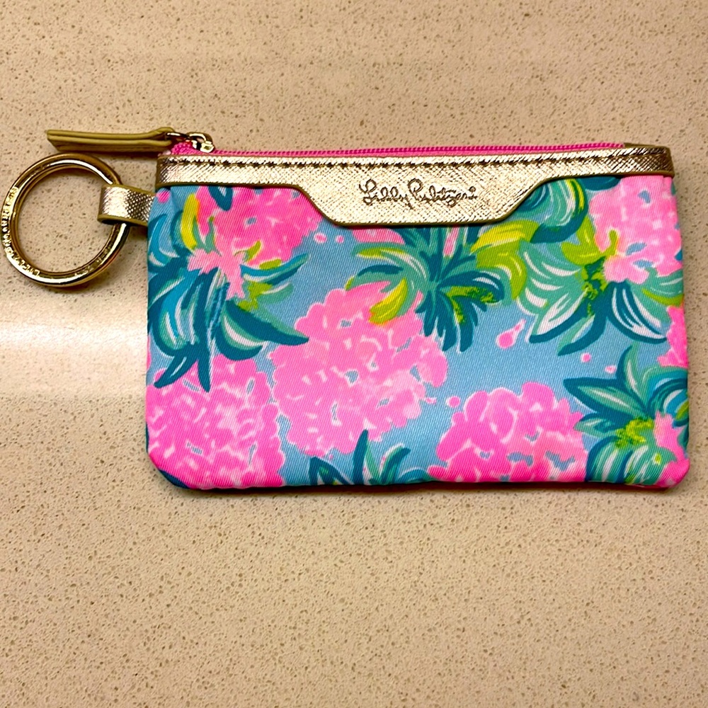 Lilly Pulitzer Keychain Wallet